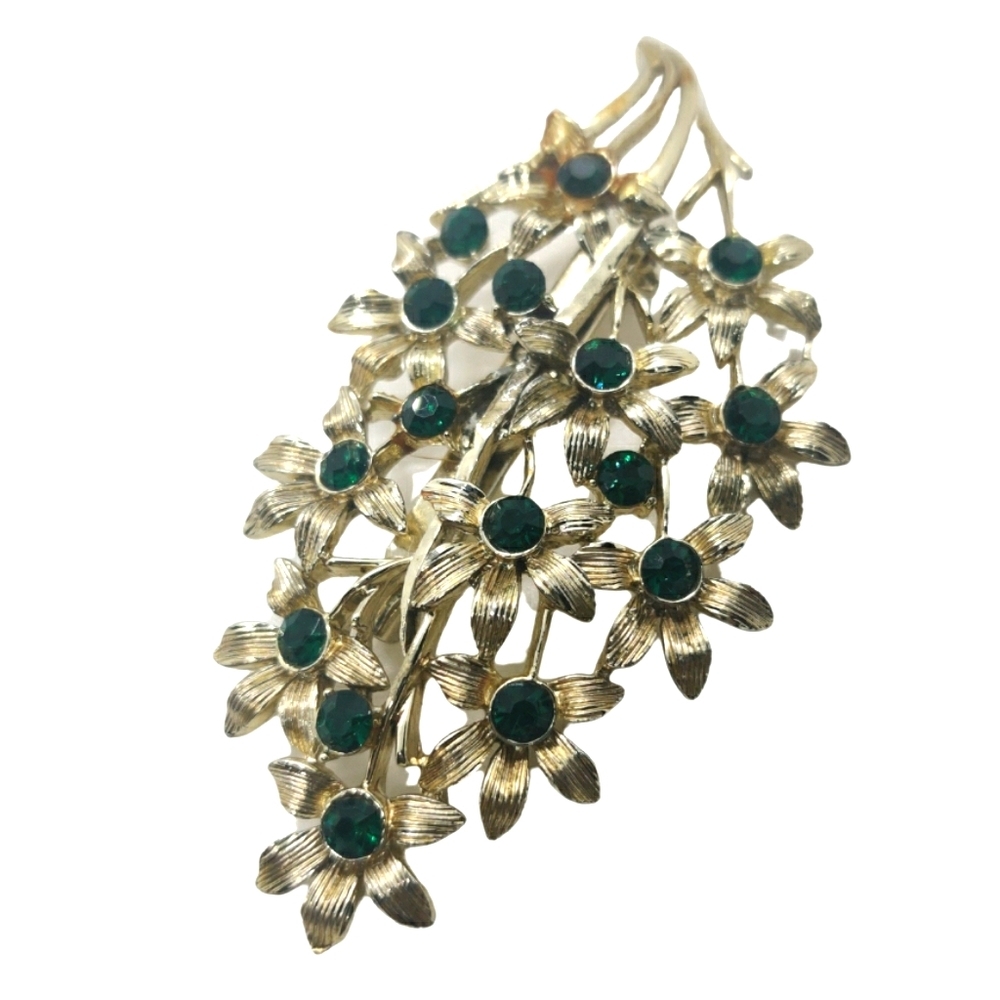 Vintage Flower Bouquet brooch